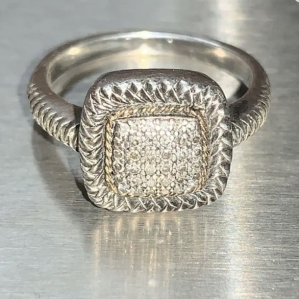 EFFY Balissima Diamond Ring 18K Gold & Silver